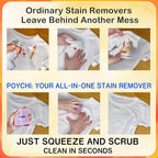 Magical Fiber Stain Remover- Use as Spot Remover- No Dry Cleaning Food, Grease, Coffee Off Laundry, Tea, Fabric, Pet Stains, Stain Remover Sponge Clothes, Carpet, Sofa, Mattress & Upholstery (3 Pack)