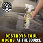 Chemical Guys Lightning Fast Carpet and Upholstery Stain Extractor, (Fabric, Upholstery, & Carpet), Safe for Cars, Home, Office, Furniture & More, 32 fl oz, Fresh Scent