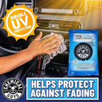 Chemical Guys Total Interior Cleaner & Protectant Wipes – 50 Pack Multi Surface Car Interior Cleaning Wipes for Dashboards, Doors and Seats – Safe for Trucks, SUVs, RVs and Home Use
