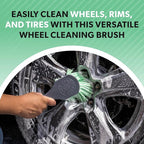 Chemical Guys ACCG08 Wheelie All Exterior Surface and Wheel Brush (Safe for Cars, Trucks, SUVs, RVs, Motorcycles, & More) Green (Pack of 12)