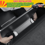 Under Screen Storage Compatible with 2025 2026 New Tesla Model Y Juniper & Model 3 Highland Center Console Organizer Tray Hidden Compartment Hanging Box Interior Accessories - ABS, Black