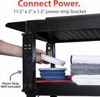 Adam's Polishes Professional Detail Cart Powder Coated Metal Car Detailing Cart for Garage | Storage Space, Rolling Premium Locking Casters, Polisher Holders, Heavy Duty Workshop, Detailers Garage