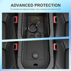 SZYANG Center Console Safe Organizer Compatible with 2019-2025 Toyota RAV4 Lock Box Console Safe Vault Replacement for 2019-2025 Toyota RAV4 Accessories