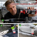 High Foam Car Wash Soap, pH Balanced Car Shampoo for Foam Cannon, Blaster Gun & Bucket - Auto Detailing Shampoo Super Suds Safe on Wax, Sealant, Ceramic, and Clear Coat Finishes-500ml/17fl.oz