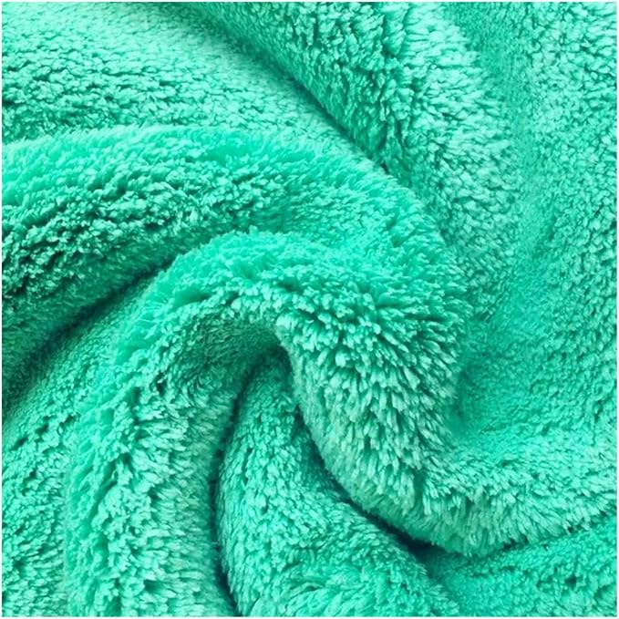 Microfiber Drying Towel 1400GSM, Coral Fleece Plush Car Wash Towel for Detailing Polishing, Lint Free for Car Home(50x70cm)