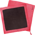 Clay Towel Auto Detailing Scratch Free and Paint Safe fine Grade Clay Bar Cloth for Car Detailing, Polishing and Removing Paint Contaminants (Red Mesh)