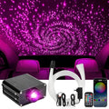 Starlight Headliner Kit, Twinkle Star Lights for Car Decor 500pcs*0.03in*9.8ft/3m, Fiber Optic Star Ceiling Lights APP/Remote Control for Car Roof Home Ceiling