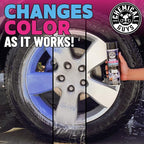 Chemical Guys Incite Foaming Color Changing Wheel Cleaner (Aerosol) (2 Pack) – Iron-Activated Foaming Spray for Brake Dust & Wheel Decontamination
