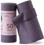 Jessy Home 2 Roll Reusable Paper Towels,100 Sheets Tear Away Microfiber Cleaning Cloth, Lint Free Cleaning Rags for Kitchen, Dishcloth,Household Cleaning Supplies
