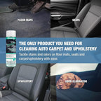 Zenex ZenaZyme Active Enzyme Carpet & Upholstery Cleaner - Professional-grade Stain Remover | Deep Foaming Formula for Carpets, Upholstery, & Interiors | Fresh Scent | 20 oz (2 Pack)