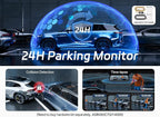 Pelsee P12 Pro 4K Mirror Dash Cam w/ADAS and BSD, 5.8GHz WiFi 20MB/s Download, Rear View Mirror Camera 4K Front and 1080P Rear, Voice Control, GPS, Color Night Vision, 12" Touch Screen,32G Memory Card
