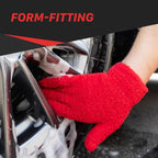Maxshine Universal Plush Microfiber Gloves | Ultra-Soft Wash Gloves for Car Detailing | Scratch-Free Reusable Cleaning Accessory | Perfect for Reaching & Cleaning Small Areas on Cars & Auto Surfaces