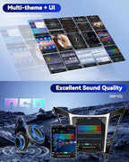 8 Core 6G+128G for Hyundai Sonata 2010-2015 Android 15 Car Stereo, 9.7" IPS 2.5D Car Radio Wireless Carplay Android Auto/59UI /FM/RDS /32EQ /DSP/GPS/WiFi/SWC + AHD Backup Camera