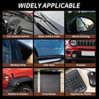 Car Plastic Restorer - Ceramic Crystal Coating Technology, Quickly Repair Fading Bumpers, Plastic and Rubber, Back to Black Shine，Black Trim Restorer with Effects Lasting up to 6 Months