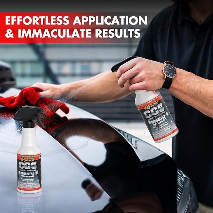 CCS Multi Surface Cleaner - Bug Remover for Motorcycles, Cars, Trucks, RVs, Boats - Polymer Chain Clear Coat Ceramic Alternative - Top Coat Shine and Protection Technology (CCS Pro Pack)