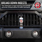 Adam's Polishes Car Bug Remover Combo - Powerful Bug Remover For Car Detailing | All Purpose Spray Removes Bug & Tar From Plastic, Rubber, Metal, Chrome, Glass, RV, Boat, Motorcycle