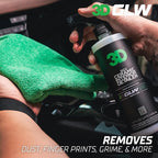 3D SiO2 Interior Detailer, GLW Series | Ultimate Deep Cleaning | Ultra Ceramic Protectant |Safe on Leather, Vinyl, Plastic & More | Removes Dust, Dirt, Grease | DIY Car Detailing | 16 oz
