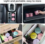 COLORCORAL Cleaning Gel for Car Universal Gel Cleaner Auto Detailing Car Vent Keyboard Cleaning Putty Car Interior Cleaner Dashboard Dust Remover Putty Auto Duster Cleaning Kit 160G - Rose Red