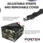 FORTEM Trunk Organizer For SUV Car Trunk Organizer, Foldable Storage, Car Accessories for Women Men, Collapsible Bag, Perfect Christmas Gifts, 600D Oxford, Non Slip Bottom, Straps, Soft Cover (65L)