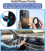 Car Phone Holder for 2026 2025 2024 BMW X5 X6 /2026 2025 2024 2023 BMW X7 14.9-inch Screen, 360° Rotation Cell Phone Mount Compatible with MagSafe