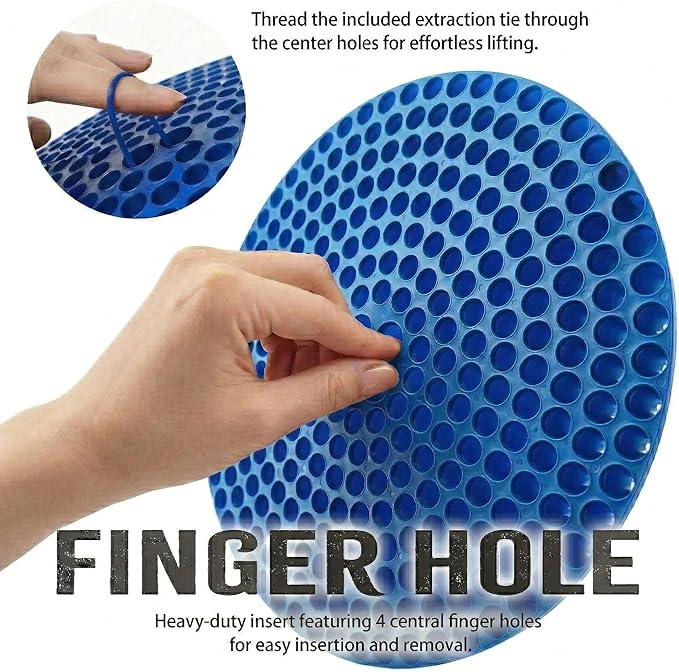 10.4" Heavy Duty Grit Trap (2-Pack) & Wash Mitt Kit - Premium Car Wash Bucket Filter Insert, Dirt Separator, Fits 3.5-5 Gallon (Blue Kit)
