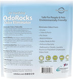 OdoBan Air Purifying OdoRocks Natural Odor Eliminator Made from Natural Volcanic Rocks, Made in the USA, Fragrance Free, 2 Pound Bag