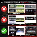 12.3 Inch Linux Car Touch Display Screen for Mercedes Benz 2016-2019 C A CLA GLA GLC Class W205 W176 C117 X156 X253 NTG5.0, Support iOS 26 CarPlay Android Auto Calls Using OEM Bluetooth