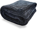 Microfiber Towels for Cars, 23.6"x35.4" 1200 GSM Ultra Thick Soft Car Detailing Drying Towel, Super Absorbent Double Twisted Loop Cloth Cleaning Towel for Car Truck SUV