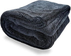Microfiber Towels for Cars, 23.6"x35.4" 1200 GSM Ultra Thick Soft Car Detailing Drying Towel, Super Absorbent Double Twisted Loop Cloth Cleaning Towel for Car Truck SUV
