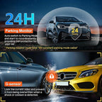 Mangoal 4K Dash Cam Custom fit for GMC Yukon, Yukon XL 2023-2026(Model A), SLE SLT AT4 Denali Ultimate, Integrated OEM Look, UHD 2160P Video, WiFi & App, GPS, 64GB Card