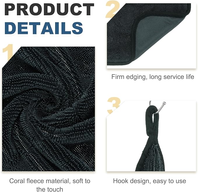 uxcell 2 Pcs 600gsm Microfiber Towels for Cars, 23.6 x 35.4 Inch Car Drying Towel Drying Towels Car Detailing Extra Large Super Absorbent Towel for SUV Truck Home, Dark Gray