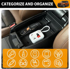 Center Console Organizer Compatible with 2021-2025 Ford Bronco Sport/2020-2025 Ford Escape Armrest Storage Tray Arm Rest Organizer for Bronco Sport/Escape Accessories(Armrest Storage Tray)