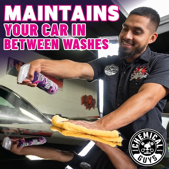 Chemical Guys WAC211 Synthetic Quick Detailer, Extreme Slick Polymer Detailer, Safe for Cars, Trucks, SUVs, Motorcycles, RVs & More, 128 fl oz (1 Gallon)