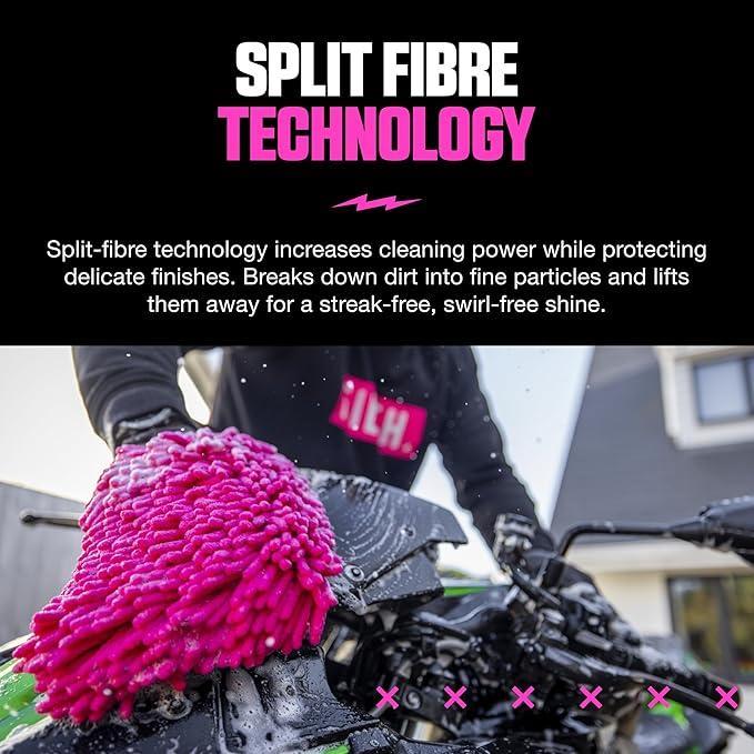 Muc-Off Waschhandschuh 2-in-1 Mikrofaser