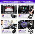 Android Car Radio Upgrade Compatible with Wireless Carplay Android Auto for Subaru Forester Impreza WRX 8 Core TouchScreen Stereo Bluetooth GPS WIFI AM/FM Camera Navigation Head Unit (2016-2018)