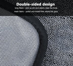 Shiny Cleaning Wipes, 3Pack Shiny Cloths Drying Towels,Shower Doors Drying Towels,16 * 16" Streak Free Glass Window Car Mirror Super Absorben Microfiber Cleaning Cloths (3pcs Grey 16 * 16″)