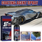 Spray Coating Agent, Ceramic Coating for Cars, High Protection 3 in 1 Spray, 3 in 1 High Protection Quick Car Coating Spray, Fast-Fine Coating Spray,Waterless Car Wash, Pack of 2