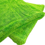 THOR GOAT 1800 Drying Towel (Green) – Premium Korean Microfiber Car Drying Towel – Ultra Plush Twist Loop Design – Super Absorbent, Lint-Free, 28x28, 1800 GSM – Professional Auto Detailing Towel