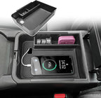 Center Console Organizer Tray Compatible with Nissan Sentra 2020 2021 2022 2023 2024 2025 Accessories, Middle Console Organizer for 2020-2025 Sentra Armrest Storage Box Coin Holder, black trim