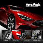 Auto Magic Complete Interior VOC Compliant Water-Based Silicone Cleaner Dressing for Plastic, Vinyl, Rubber, Leather, Dashboards with UV Protection and Anti Static
