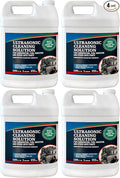 NORTHWEST ENTERPRISES Ultrasonic Cleaner Solution for Carburetors and Engine Parts. Concentrated Washing Compound for use in Ultrasonic Machines and Immersion Washers - Automotive Fluid (4 Gallons)