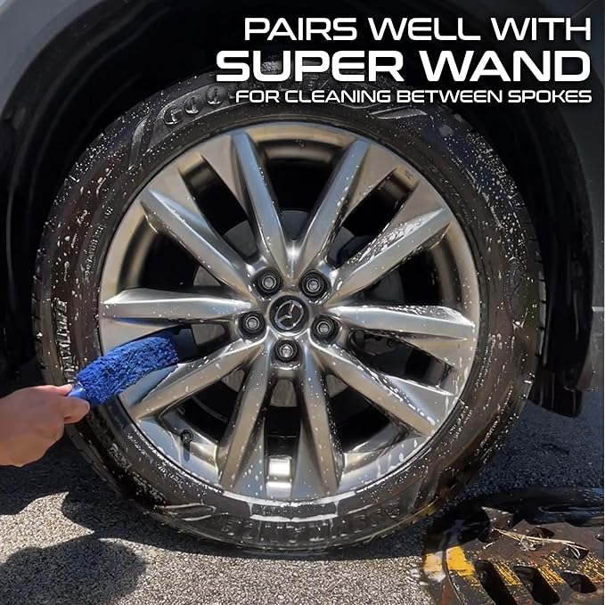 Formula 1 Wheel & Tire Cleaner - Removes Brake Dust and Dirt, Quickly Shines Rims & Tires, Safe for All Cars, Trucks, and Motorcycles (16 oz)