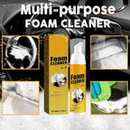 CROOT 2PCS Multipurpose Foam Cleaner, Foam Cleaner All Purpose for Car, Kitchen, Bathroom, Interior and House Lemon Flavor(100ml*2)