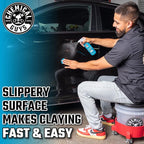 Chemical Guys Clay Bar and Luber Synthetic Lubricant Kit - Light/Medium Duty OG Clay Bar for Removing embedded dirt from Paint, Glass, and Metal, Essential Detailing Accessory - 2 Items