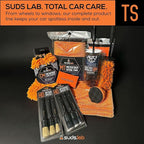 Suds Lab TS Tire Shine Applicator – Reusable Foam Tire Dressing Applicator Pad, Tire Shine Brush, Ideal for Car Tire Shine Gel, Tire Balm, Tire Cleaner, and Tire Applicator Sponge for even application