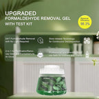 Formaldehyde Removal Gel, Strong Odor Eliminator, More Effective than Activated Charcoal, Room Deodorizer, Multi-purpose Air Freshener for Home, Car, Garage, Basement,9Oz