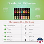 P&J Trading Fragrance Oil Summer Set | Candle Scents for Candle Making, Freshie Scents, Soap Making Supplies, Diffuser Oil Scents