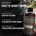 Dr. Beasley's - MP10D128 Matte Body Wash - 1 Gallon, Premium Matte Car Wash Soap, pH Balanced, Readily Biodegradable, White