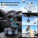 Magsafe Car Mount 2026 Upgraded, 360° Adjustable Magnetic Car Phone Holder[98 LBS Strongest Suction] Dashboard Windshield Vacuum Magnetic Phone Holder for Your Car fit iPhone & Android