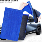 2 Pack Clay Mitt, Microfiber Clay Bar for Car Detailing, Reusable Clay Bar Glove Clay Towel, Scratch-Free Safe Clay Eraser Mitt for Cars Paint Polishing